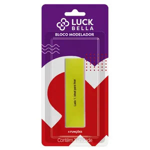 Bloco Polidor Para Unhas Luck Bella 4 Funções 1 Unidade