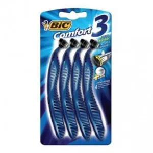 Aparelho de Barbear Bic Comfort 3 Pele Normal C/ 3 Unidades