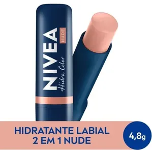 Hidratante Labial Nivea Hidra Color Nude 4,8g