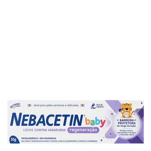 Creme Antiassaduras Nebacetin Baby Regeneração 30g