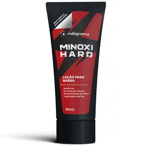 Minoxidil MinoxiHard Loção para Barba 80ml