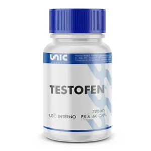 Testofen 300mg com selo de autenticidade 120 Doses 60 Doses 60 Doses