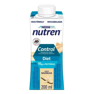 Complemento Alimentar Líquido Nutren Control Baunilha Diet 200ml