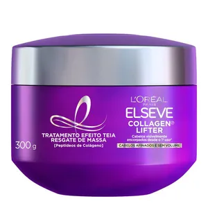 Máscara de Tratamento Efeito Teia Elseve Collagen Lifter 300g