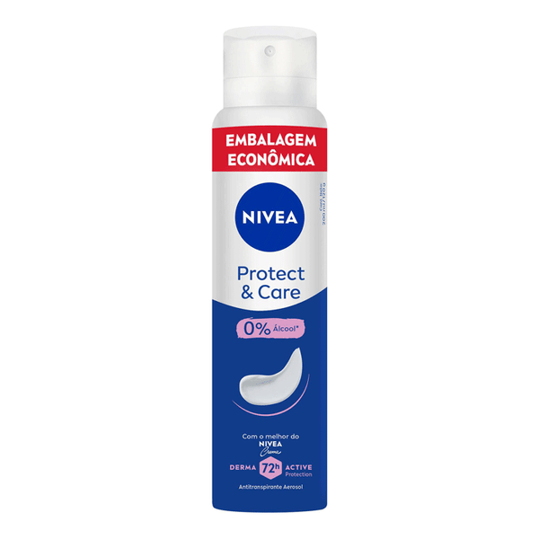 Desodorante Antitranspirante Aerossol Nívea Protect&Care 200ml