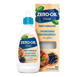 Adoçante Líquido Zero Cal Eritritol 65ml