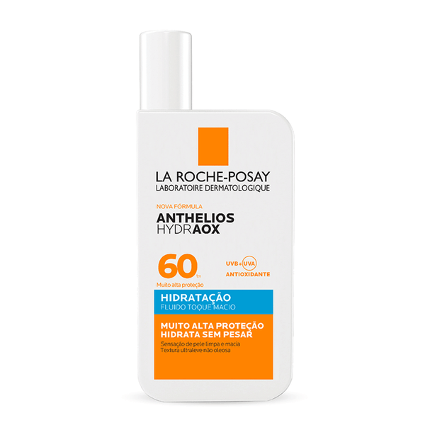 Protetor Solar Facial La Roche-Posay FPS 60 Anthelios HidraOX 40ml Fluido