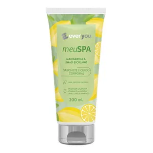 Sabonete Líquido Ever You Meu SPA Mandarina & Limão Siciliano 200ml