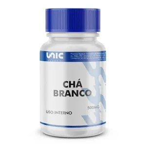 Chá branco 500mg 60 Cápsulas