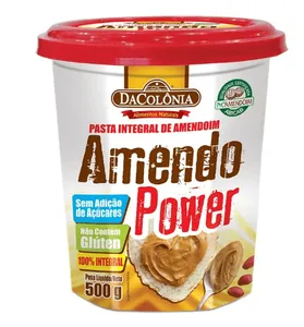 Pasta de amendoim com 500g-Amendo Power