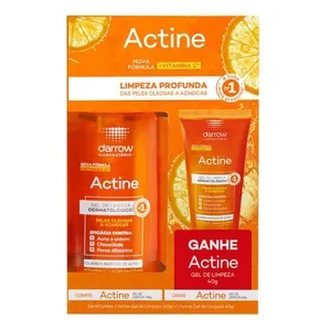 Kit Gel de Limpeza Darrow Actine 140g + 40g