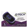 Oxímetro De Pulso Portátil G-Tech Oled Graph 1 Unidade