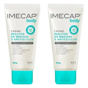 Kit com 2 Unidades de Hidratante Corporal Imecap Body Redutor de Medidas 170g