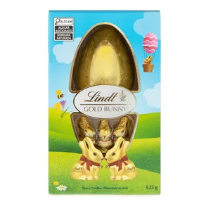 Ovo de Páscoa Lindt Gold Bunny Ao Leite 125g