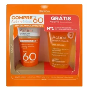 Kit Darrow Actine Protetor Solar FPS 60 + Sabonete Líquido