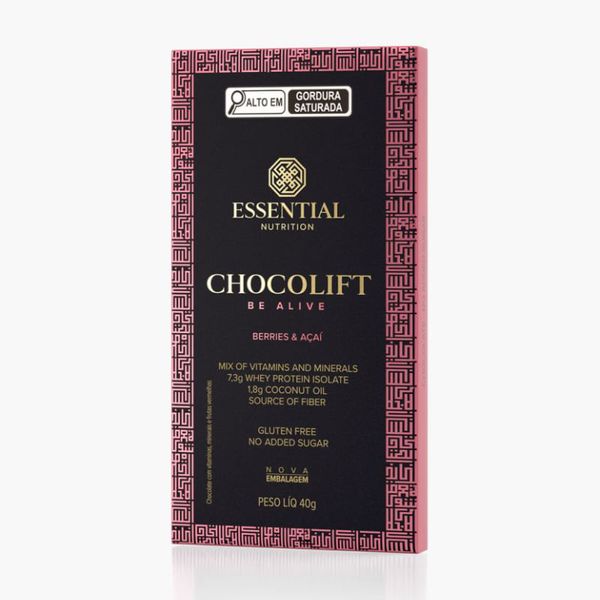Chocolift Be Alive Berries & Açaí Essential Nutrition 40g