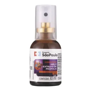 Spray Kids Mel e Própolis Drogaria São Paulo Sabor Tutti-Frutti 30ml