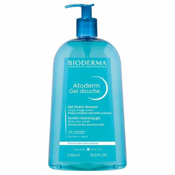 Gel de Banho Corporal Hidratante Bioderma Atoderm 1L
