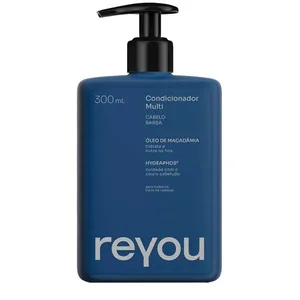 Reyou Óleo de Macadâmin Hygeaphos - Condicionador Multi 300ml 300ml