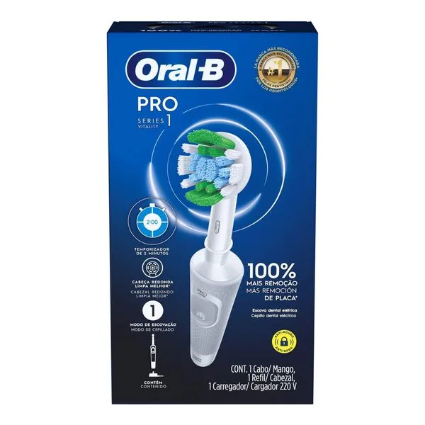 Escova de Dente Elétrica Oral-B PRO Series 1
