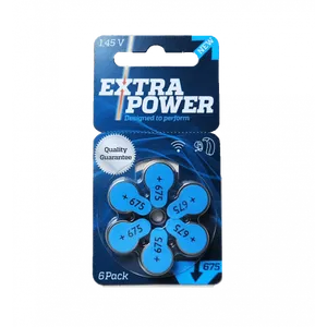 Pilha Power One Para Aparelho Auditivo Cartela C/6 unidades 675 Tam: 675 675