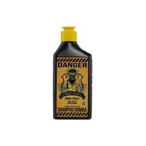 Barba Forte Danger Shampoo Bomba Crescimento e Força 250 ml
