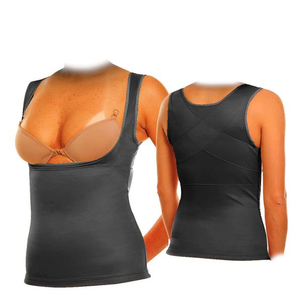 Cinta Modeladora e Postural Feminina Preto M - Ideal