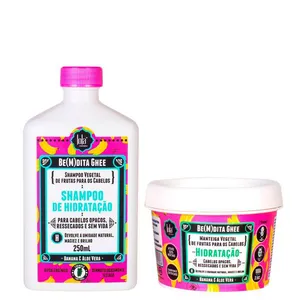 Kit Lola Cosmetics Hidratação Be(m)dita Ghee - Shampoo 250 ml + Máscara de Hidratação 100 g Kit Lola Cosmetics Hidratação - Shampoo de Hidratação Lola Cosmetics Be(m)dita Ghee 250 ml + Máscara de Hidratação Lola Cosmetics Lola Cosmetics Be(m)dita Ghee 100 g