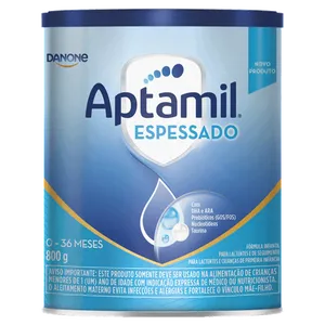 Fórmula para Lactentes Aptamil Espessado 0 A 3 Anos 800g YoPRO Bebida Láctea UHT Coco com Batata Doce 15g de proteínas 250ml