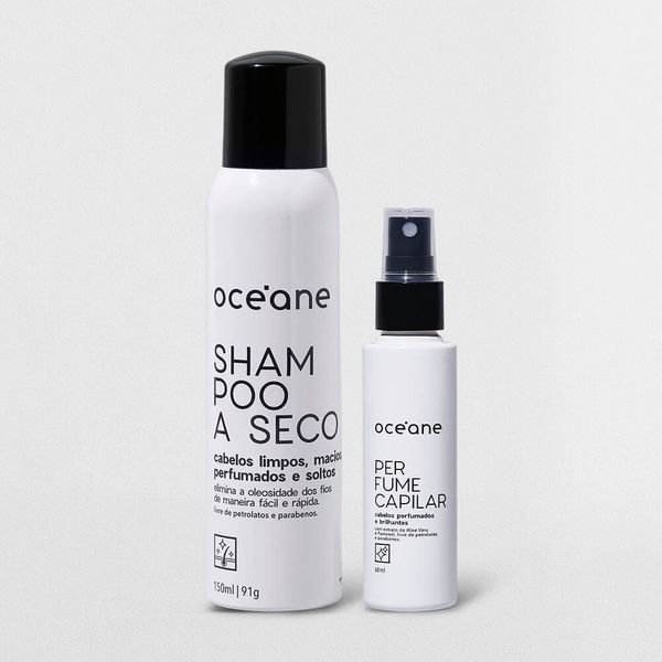 Kit Perfume Capilar + Shampoo a Seco (2 Produtos) Océane Kit Perfume Capilar + Shampoo a Seco (2 Produtos)