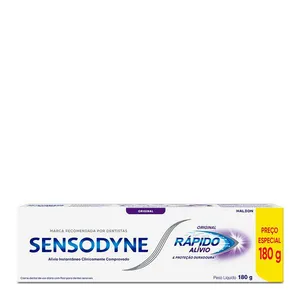 Pasta de Dente Sensodyne Rápido Alívio 180g