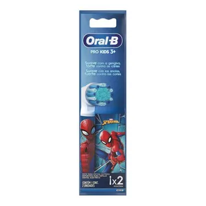 Refil Escova de Dente Elétrica Oral-B Marvel Homem-Aranha 2 Unidades