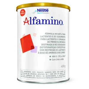 Fórmula Infantil Nestlé Alfamino Lata 400g
