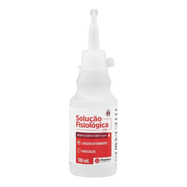 Solução Fisiológica 9mg/ml (0,9%) Rioquímica 100ml