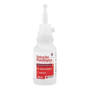 Solução Fisiológica 9mg/ml (0,9%) Rioquímica 100ml