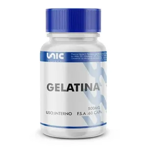 Gelatina 500mg 60 Cápsulas
