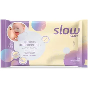 Lenço Umedecido Slow Baby c/48 Unidades