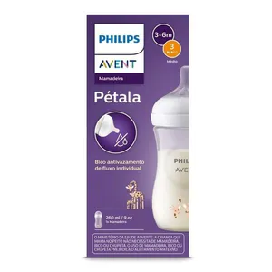 Mamadeira Avent Pétala 3.0 Girafa 260ml