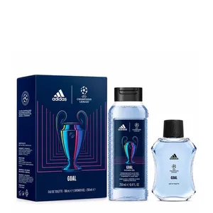 Kit Adidas UEFA Champions League Masculino - Eau de Toilette 100ml + Shower Gel 250ml Kit