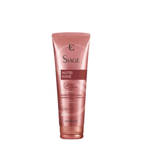 Shampoo Eudora Siàge Nutri Rose 4D 250 ml 250 ml