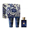Kit Versace Dylan Blue Men Edt 50ml + Bg 50ml + Pb 50ml NULO