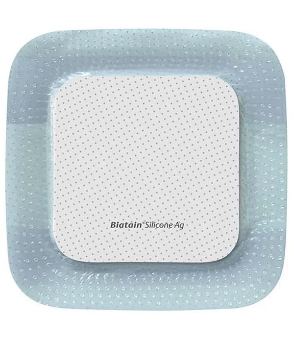 39637 - Curativo Silicone e Prata Biatain Silicone AG 10x10cm Unidade