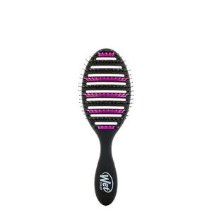 Escova para Desembaraçar WetBrush Speed Dry Preta e Roxa Preta e Roxa