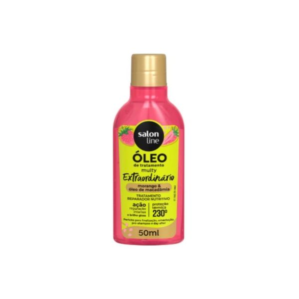 Óleo Capilar Salon Line 50ml Morango Multy Extraordinário