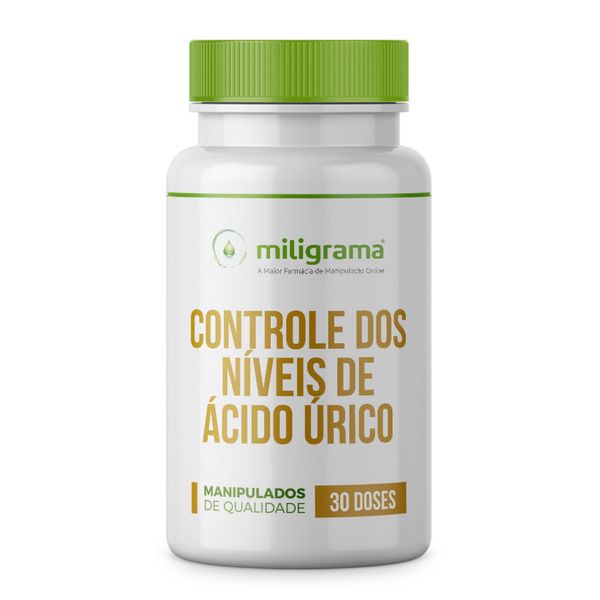 Controle dos níveis de ácido úrico 30 doses 30 Doses
