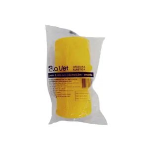 Atadura La Vet Amarela 10cm TKL Imp.