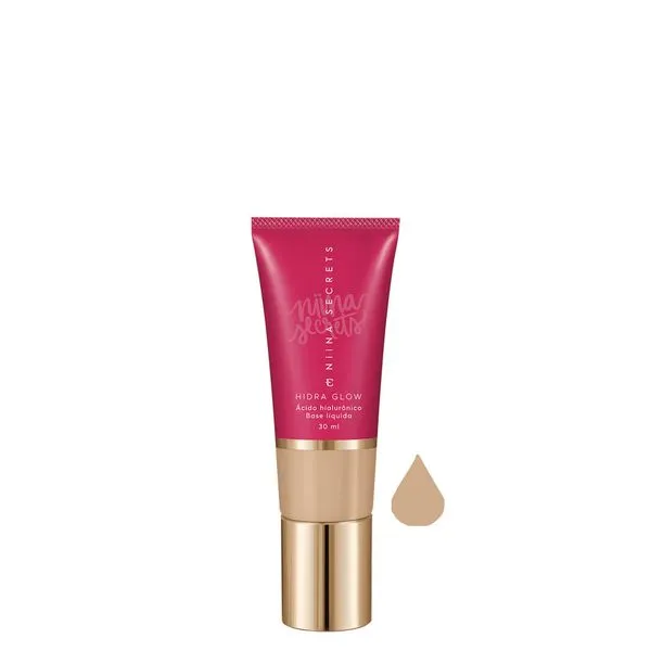 Base Líquida Natural Eudora Niina Secrets Hidra Glow 13 30 ml 13