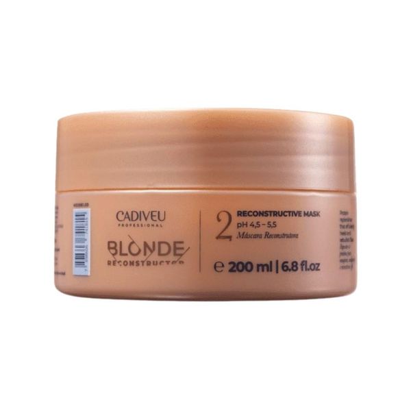 Máscara Cadiveu Blonde Reconstructor Reconstructive 200 ml