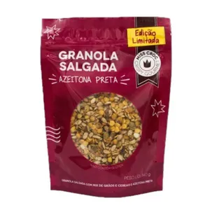 Granola Salgada Azeitona Preta Sem Glúten Miss Croc 140g