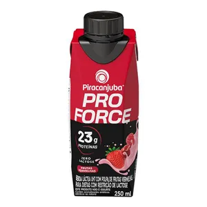 Bebida Láctea Piracanjuba ProForce Frutas Vermelhas Zero Lactose 250ml
